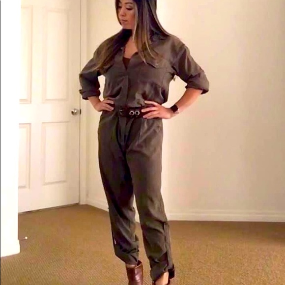 H&M Pants - H&M Flight Suit-Inspired Jumpsuit